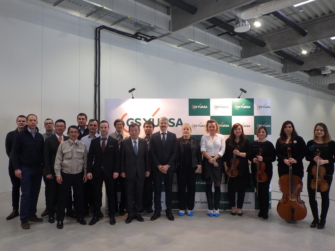 Live classical music at corporate event